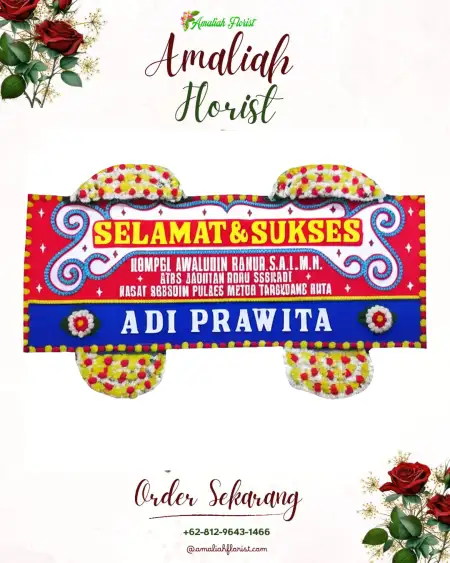Papan Bunga Ucapan Selamat Siwalalat